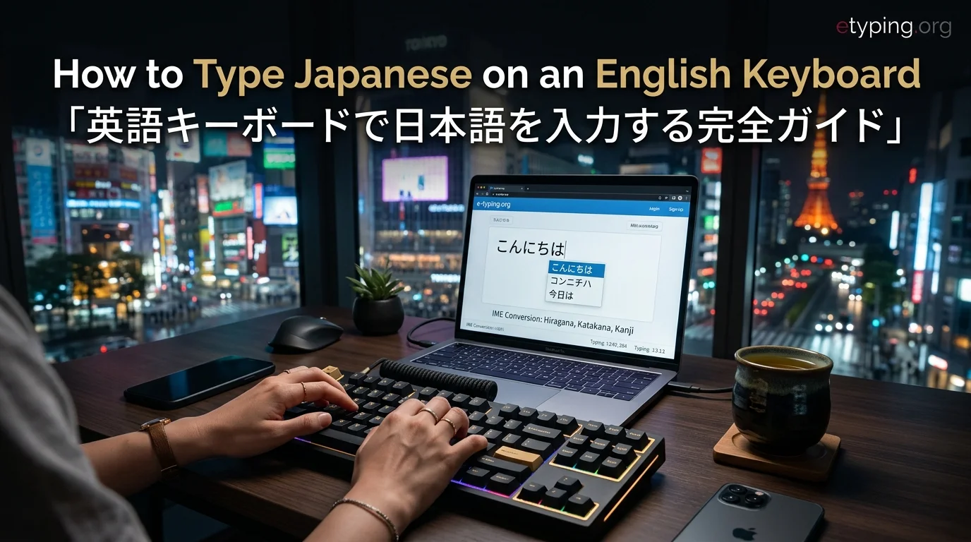 Japanese on an English Keyboard
