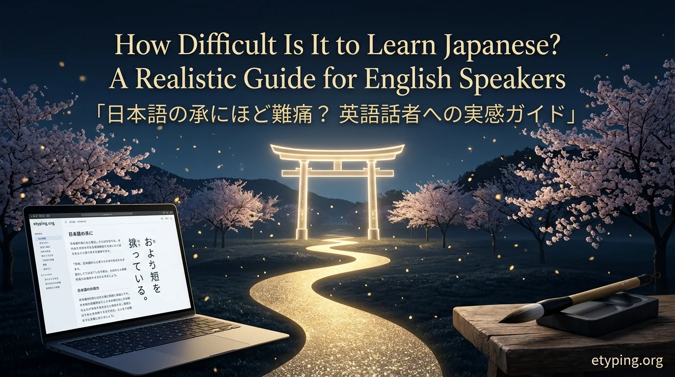 How Difficult Is It to Learn Japanese